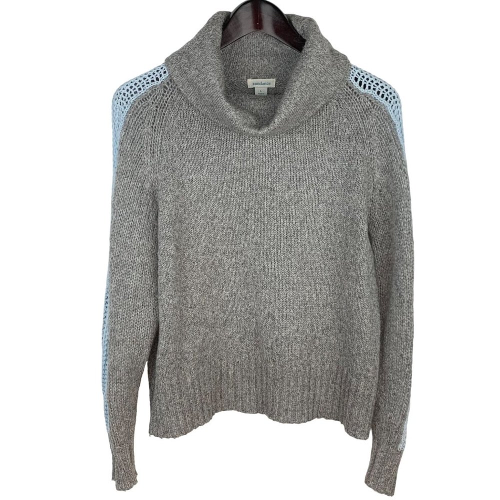 Sundance Elsa Knit Cowl Neck Sweater Size L